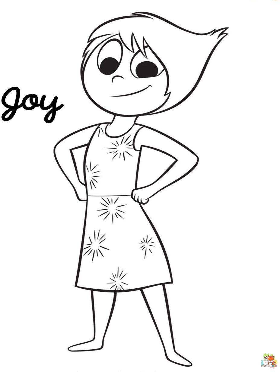 Free inside out coloring pages for kids