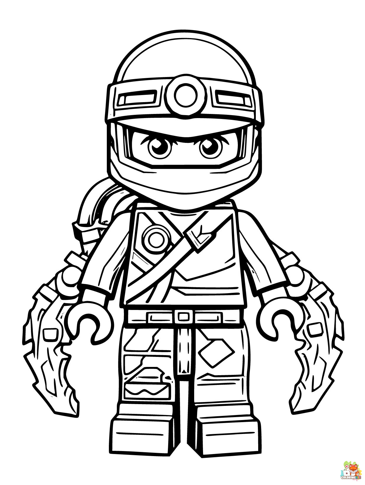 Free lego ninjago coloring pages for kids