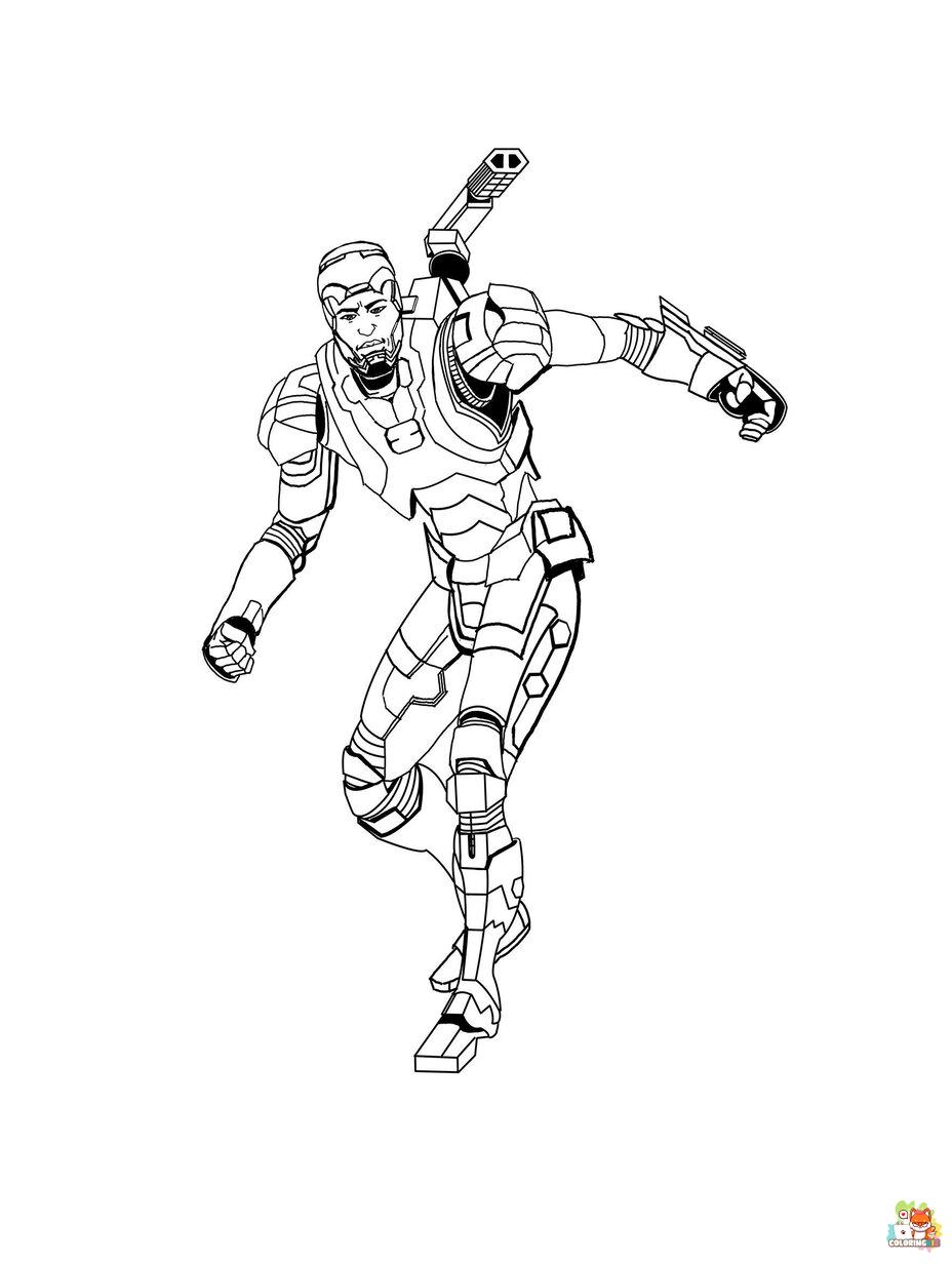 Free war machine coloring pages for kids
