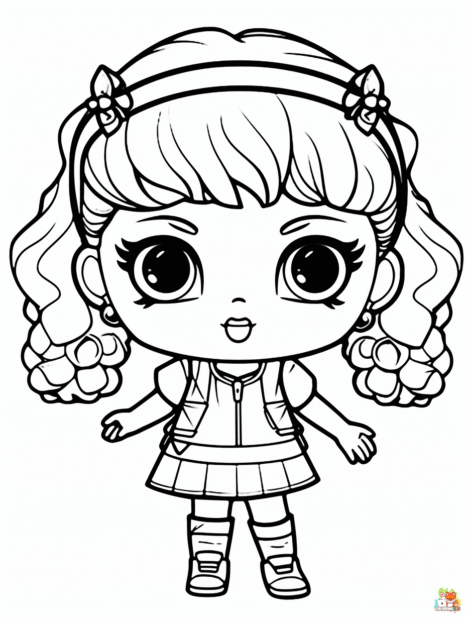 LOL Dolls coloring pages printable