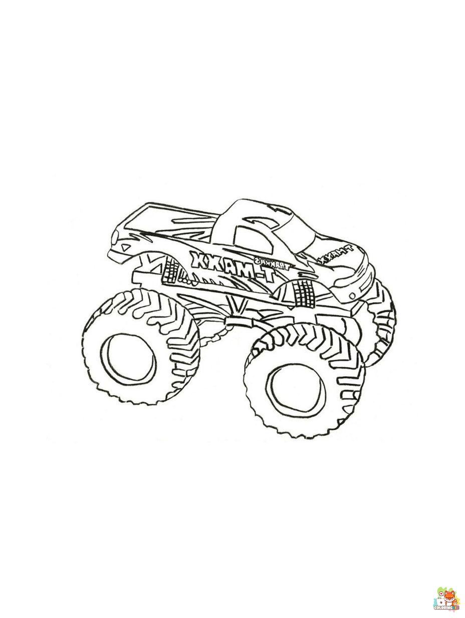 Monster Jam coloring pages 2