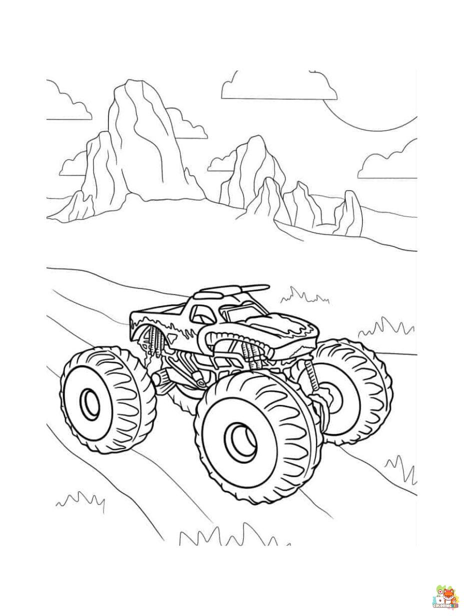 Monster Jam coloring pages 3