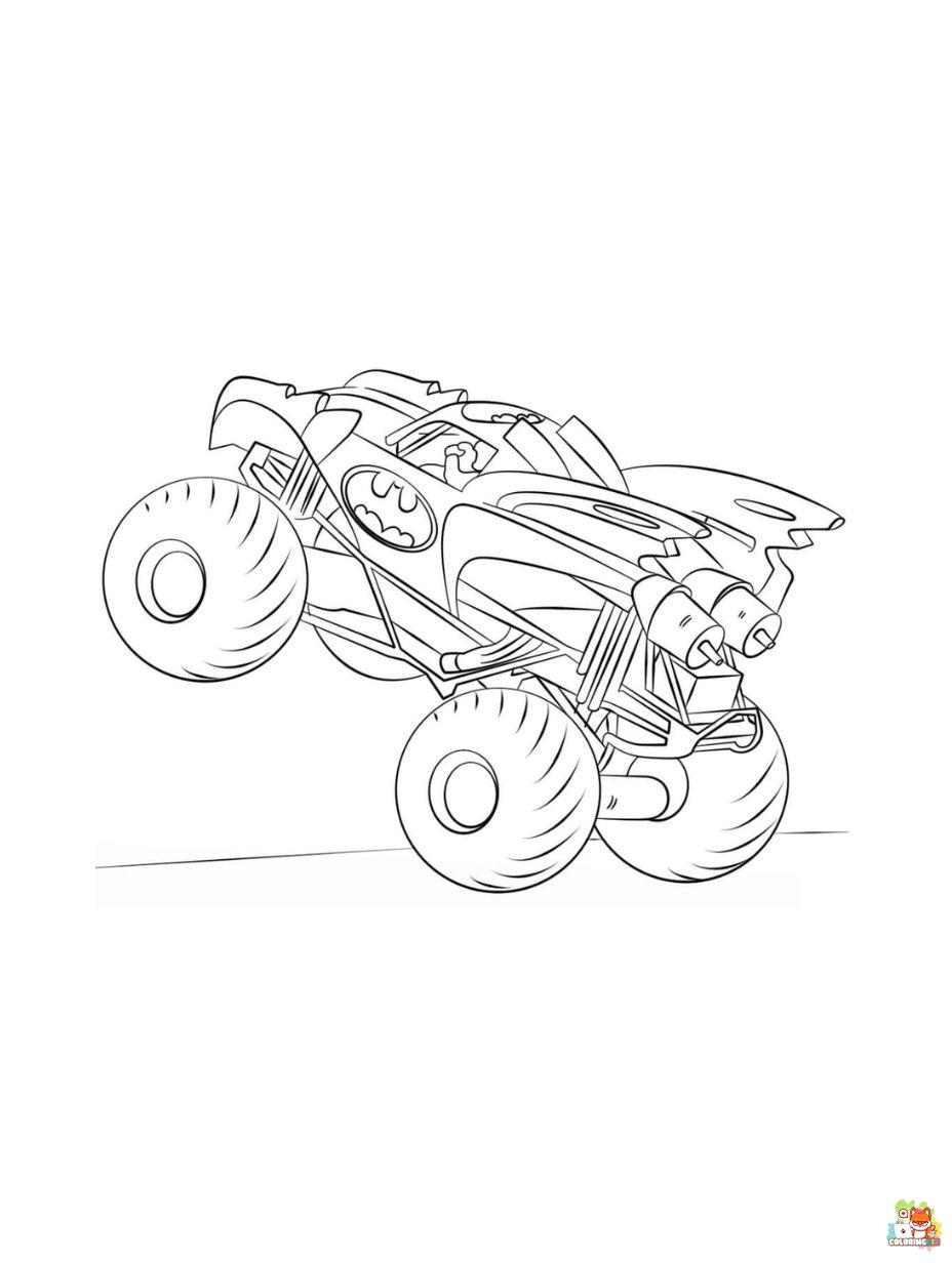 Monster Jam coloring pages free