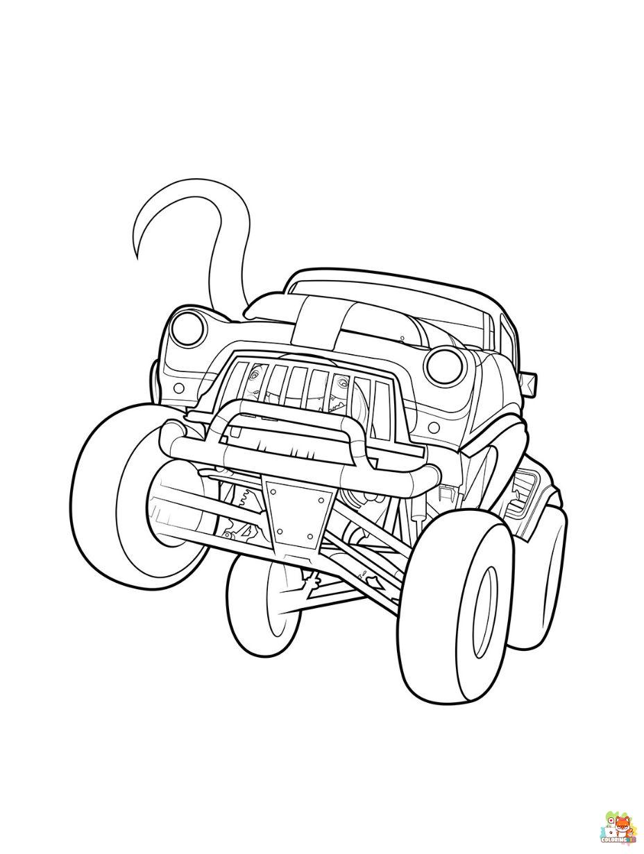 Monster Jam coloring pages