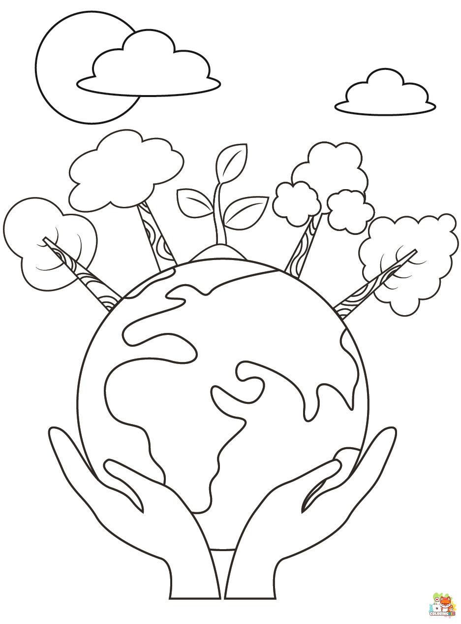 World Environment Day coloring pages