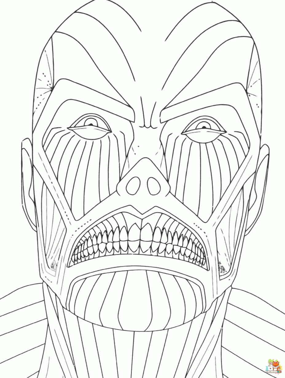 attack on titan coloring pages 1