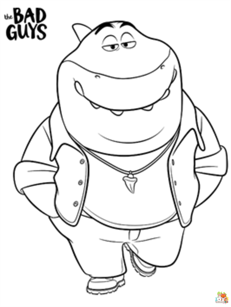 bad guy coloring pages 3