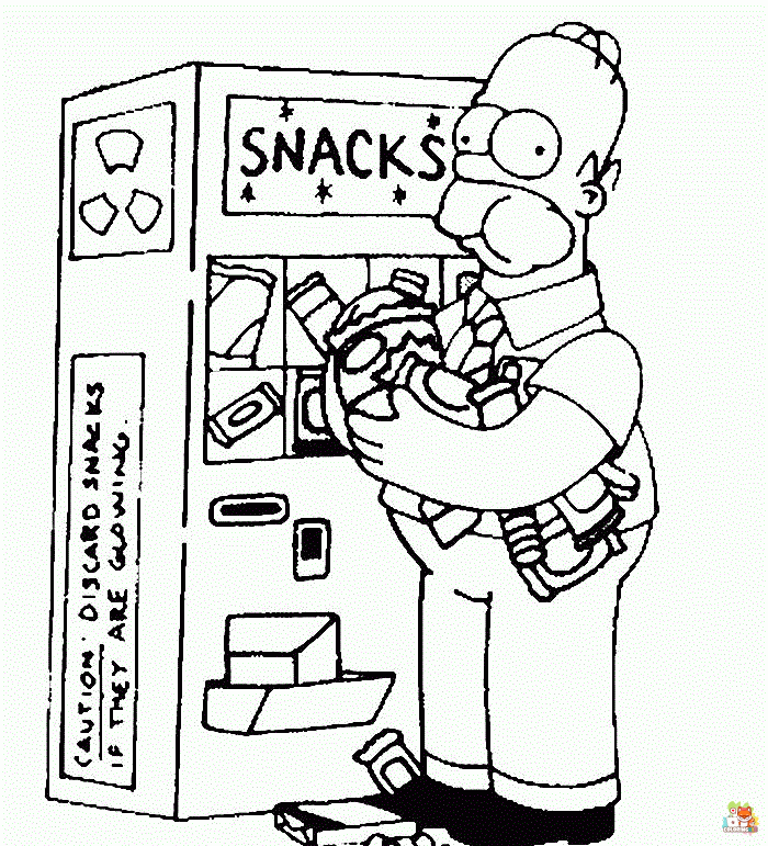 bart simpson coloring pages free