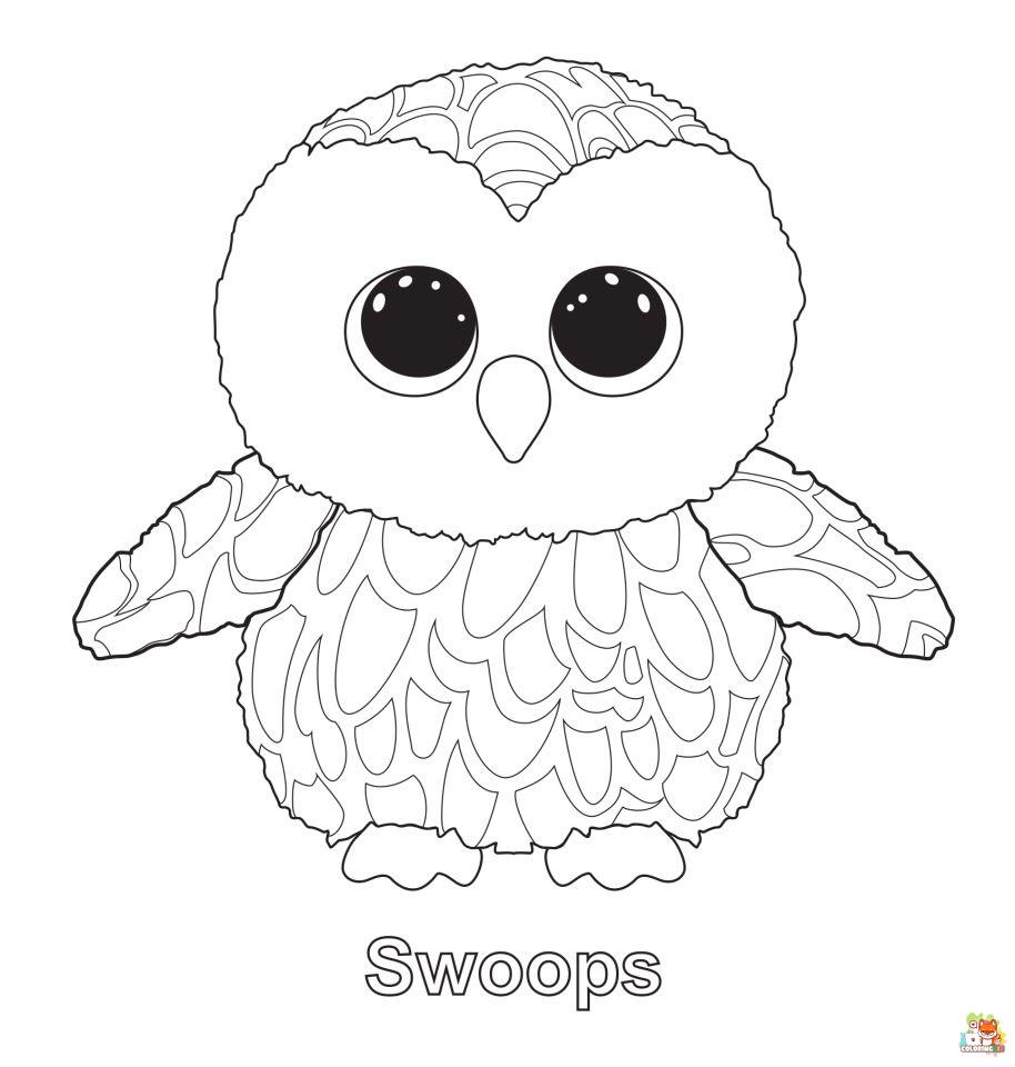 beanie boo coloring pages 6