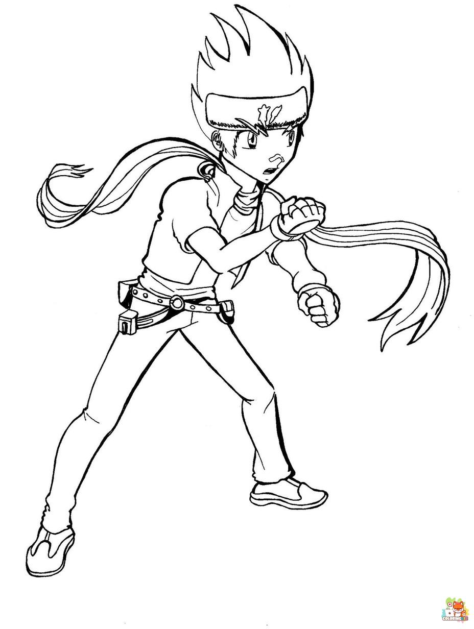 beyblade coloring pages 2