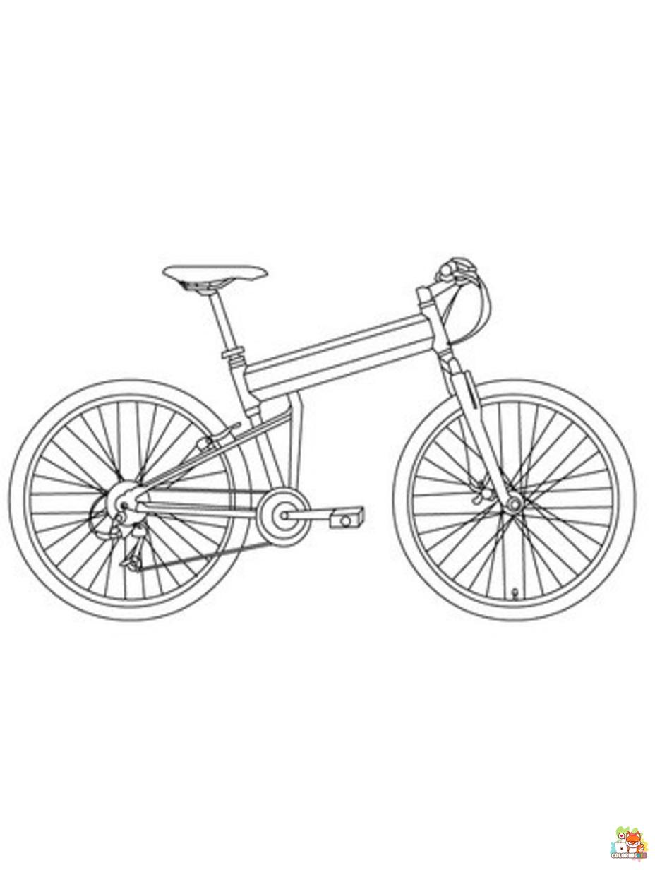 bike coloring pages 1