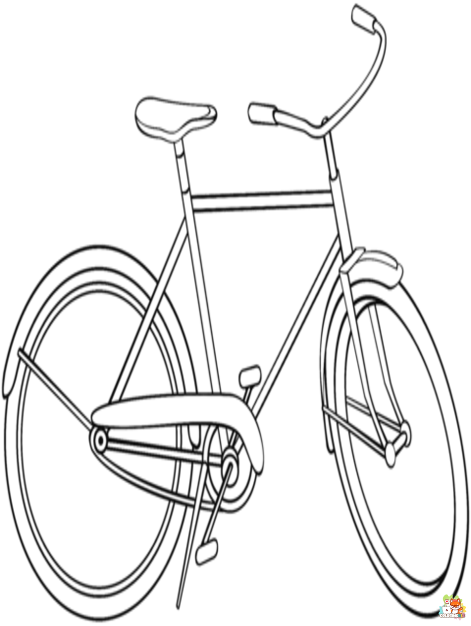 bike coloring pages 3