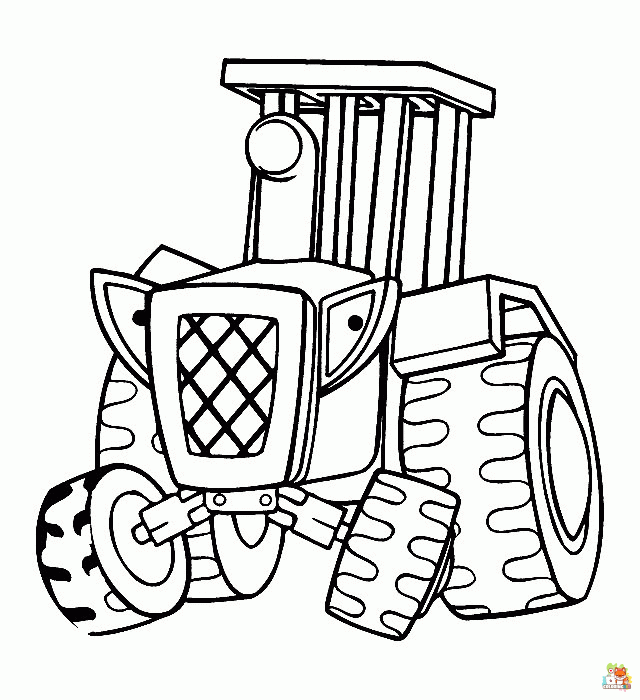 bob the builder coloring pages 2