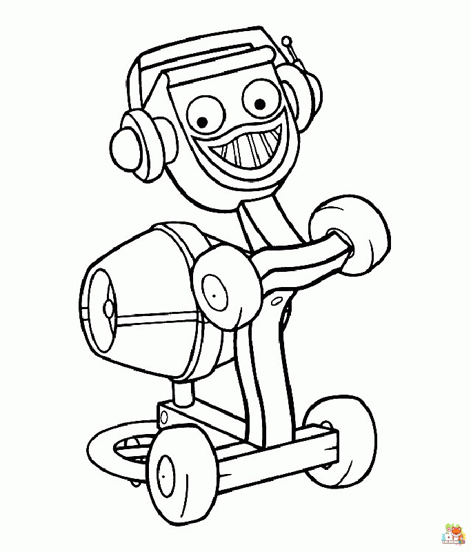 bob the builder coloring pages 5