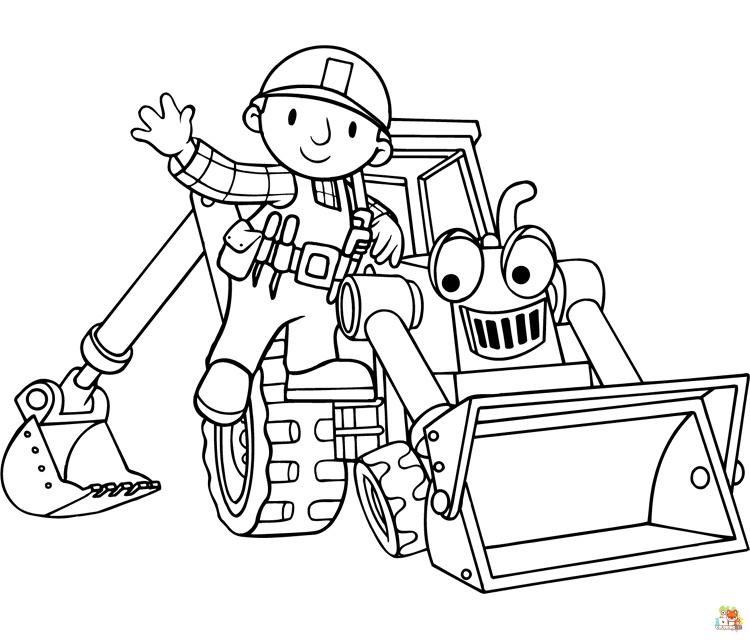 bob the builder coloring pages 5