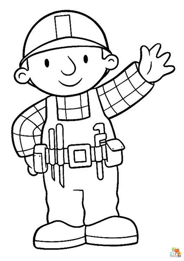 bob the builder coloring pages 6