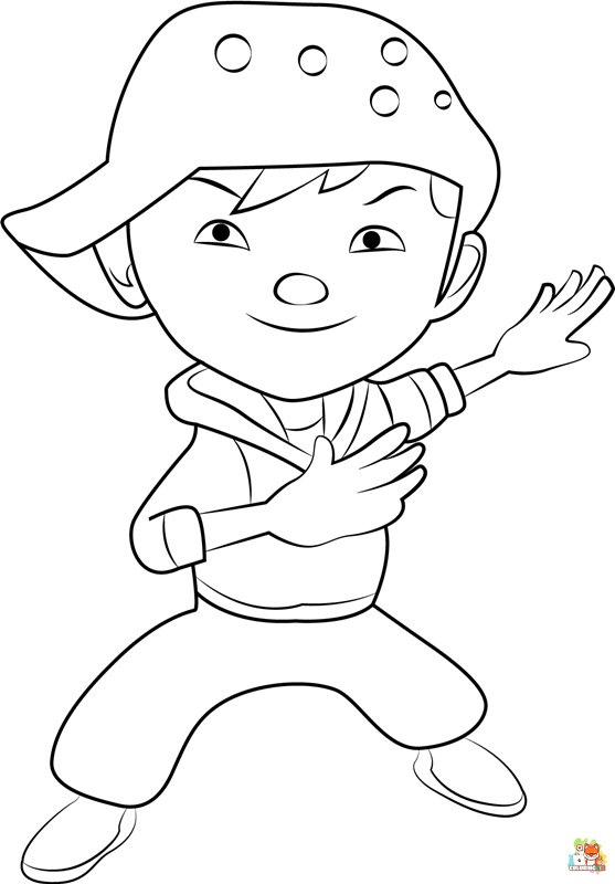 boboiboy coloring pages 1