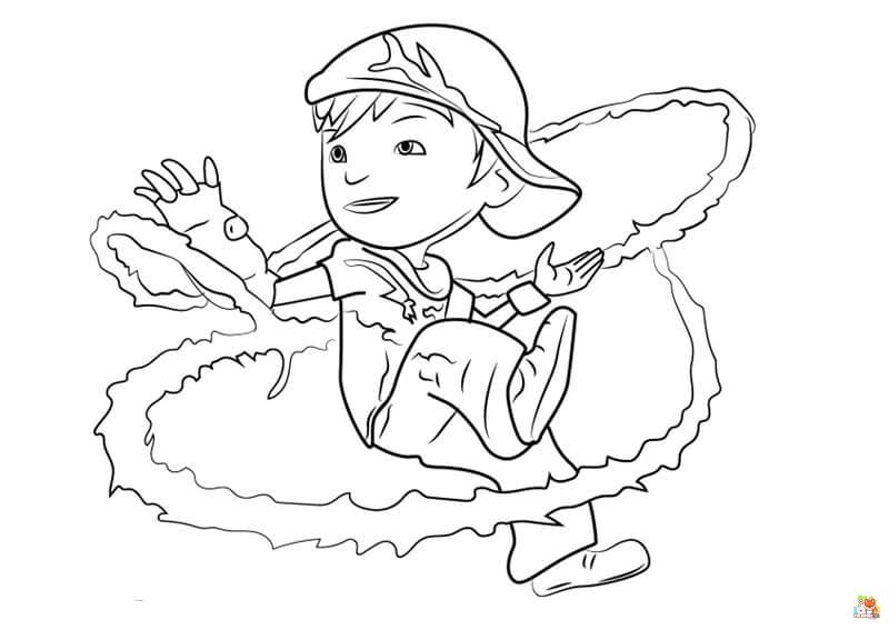 boboiboy coloring pages printable free