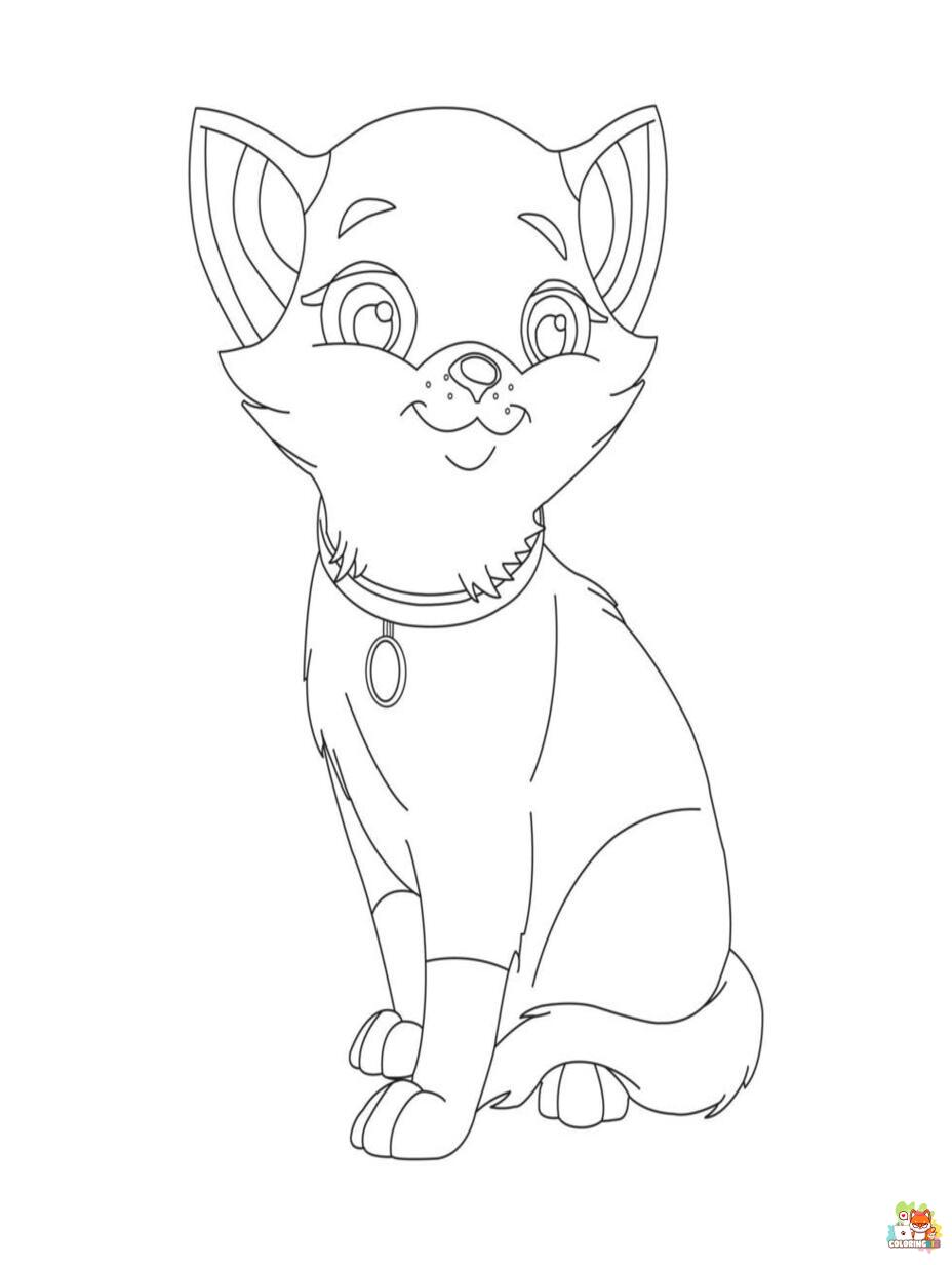 bolt and mittens coloring pages printable free