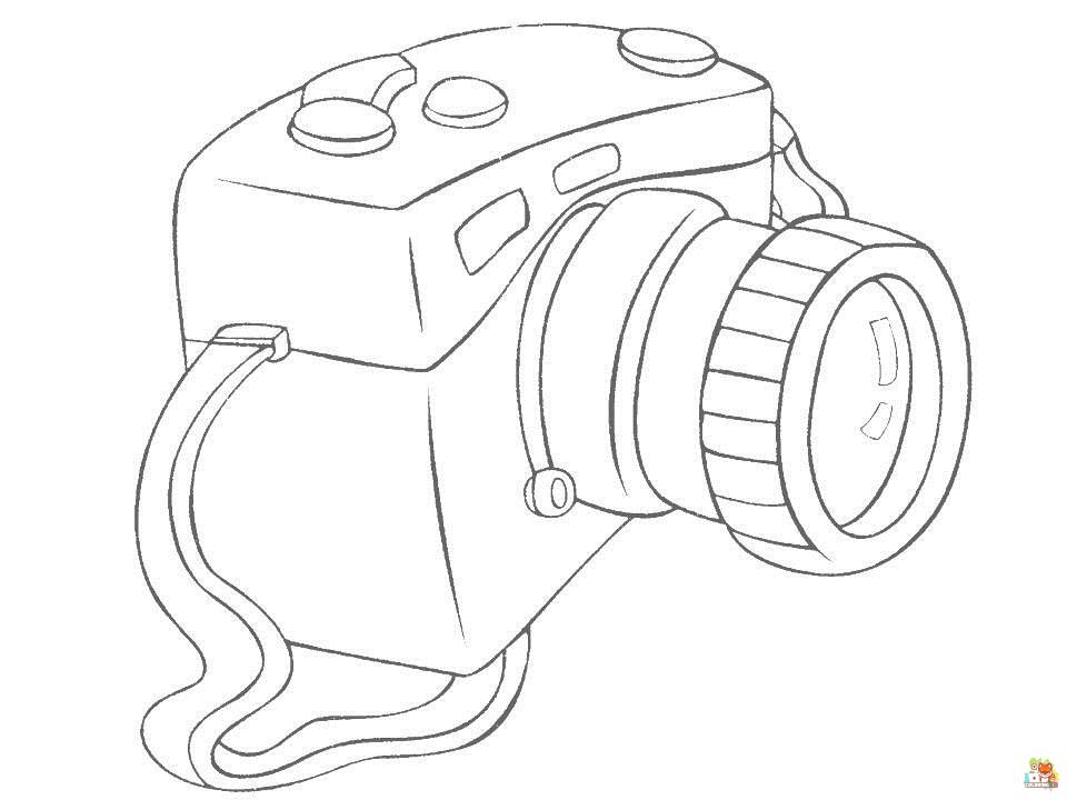 camera coloring pages 2