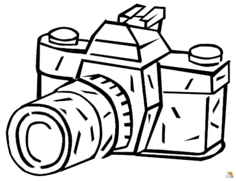 camera coloring pages 5