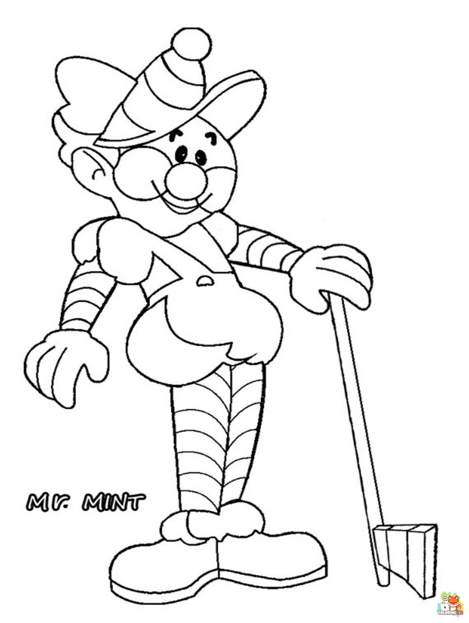 candyland coloring pages 6