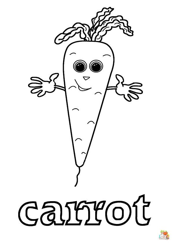 carrot coloring pages 5