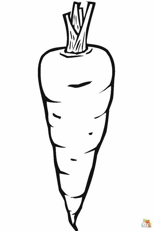 carrot coloring pages 6