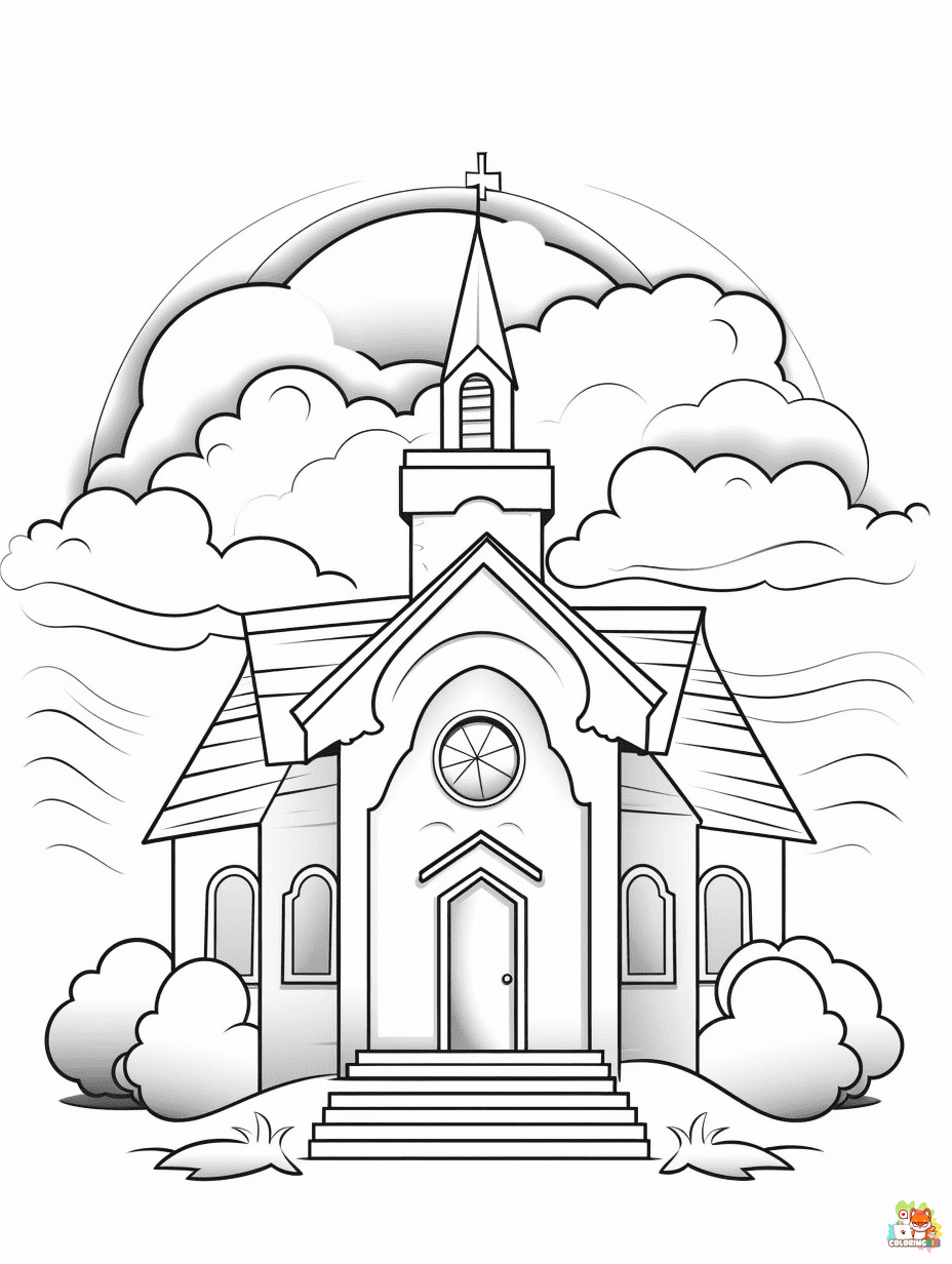 christian coloring pages printable free