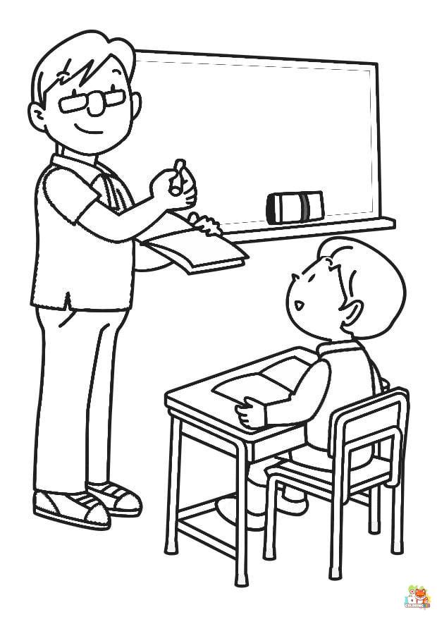 classroom coloring pages 3 1
