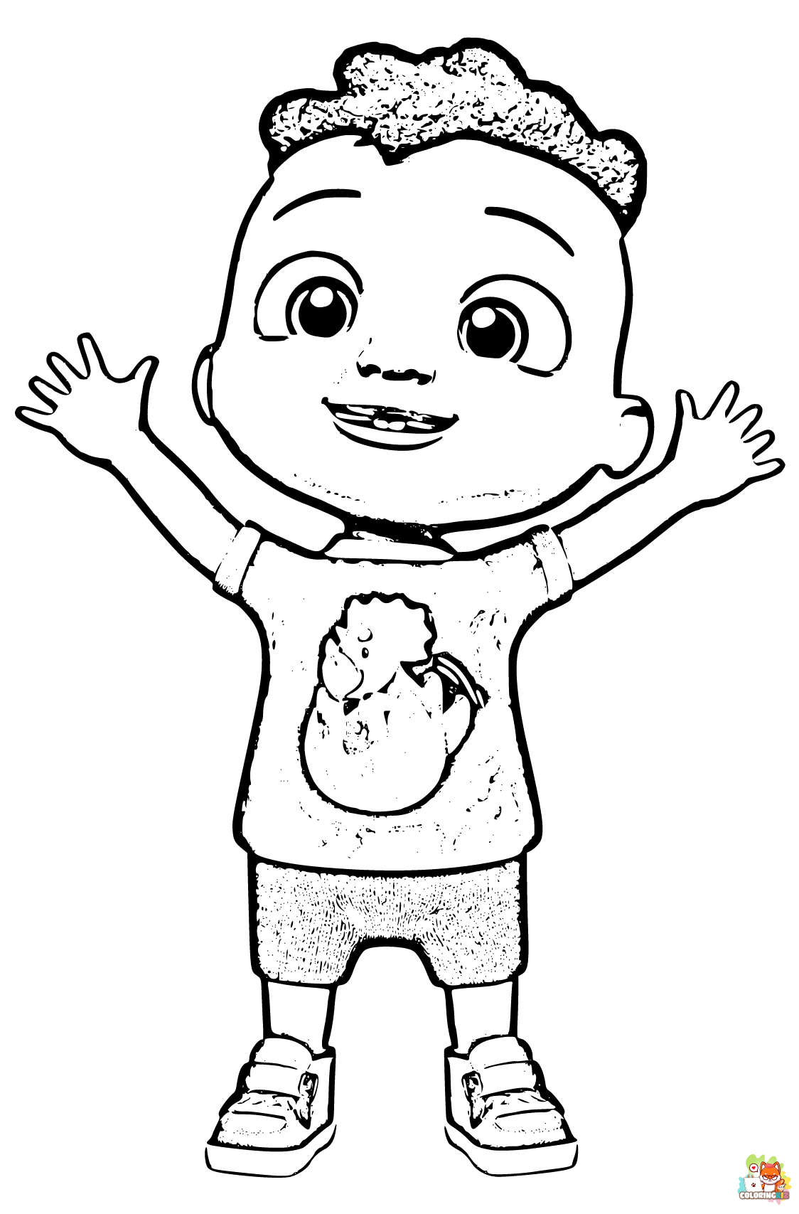cocomelon coloring pages printable