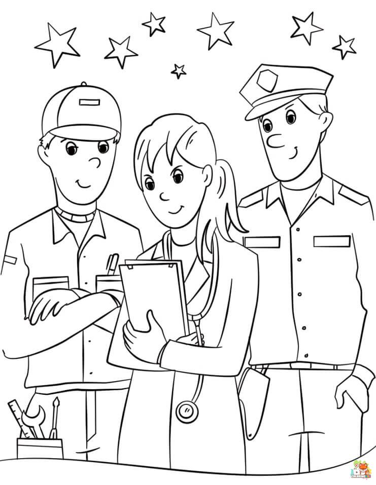community helpe coloring pages 6
