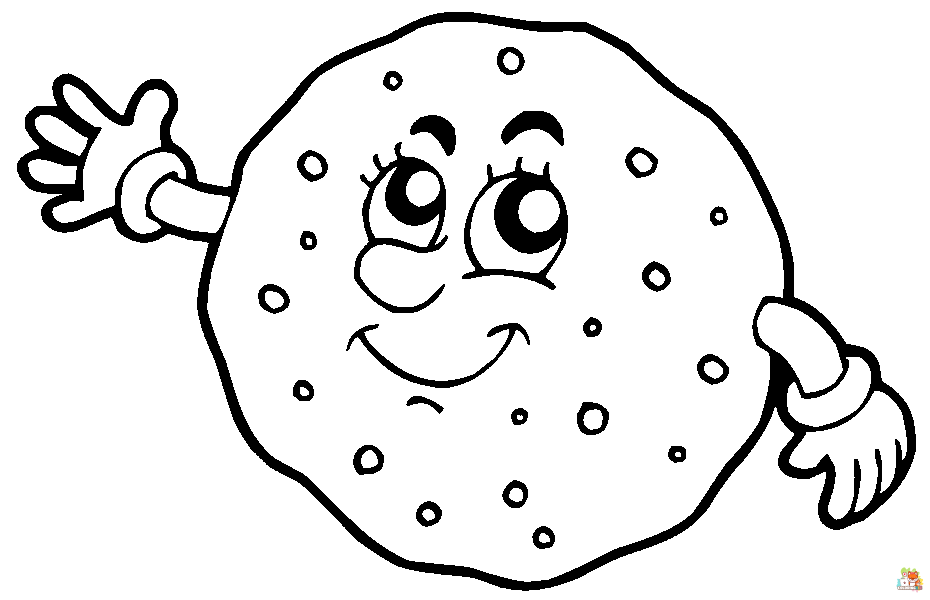 cookies coloring pages 3
