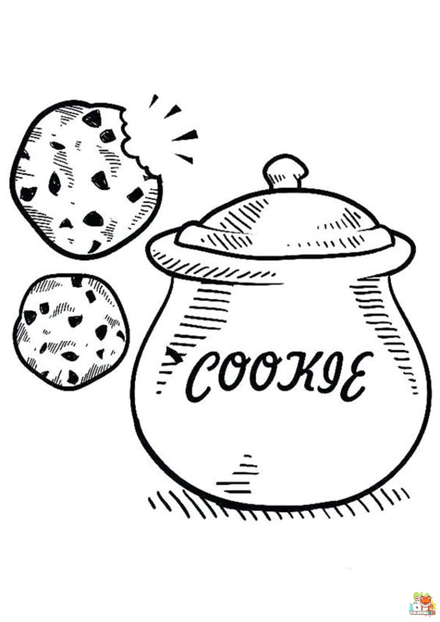 cookies coloring pages 6