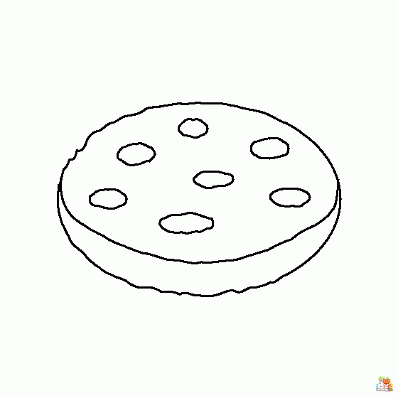 cookies coloring pages free