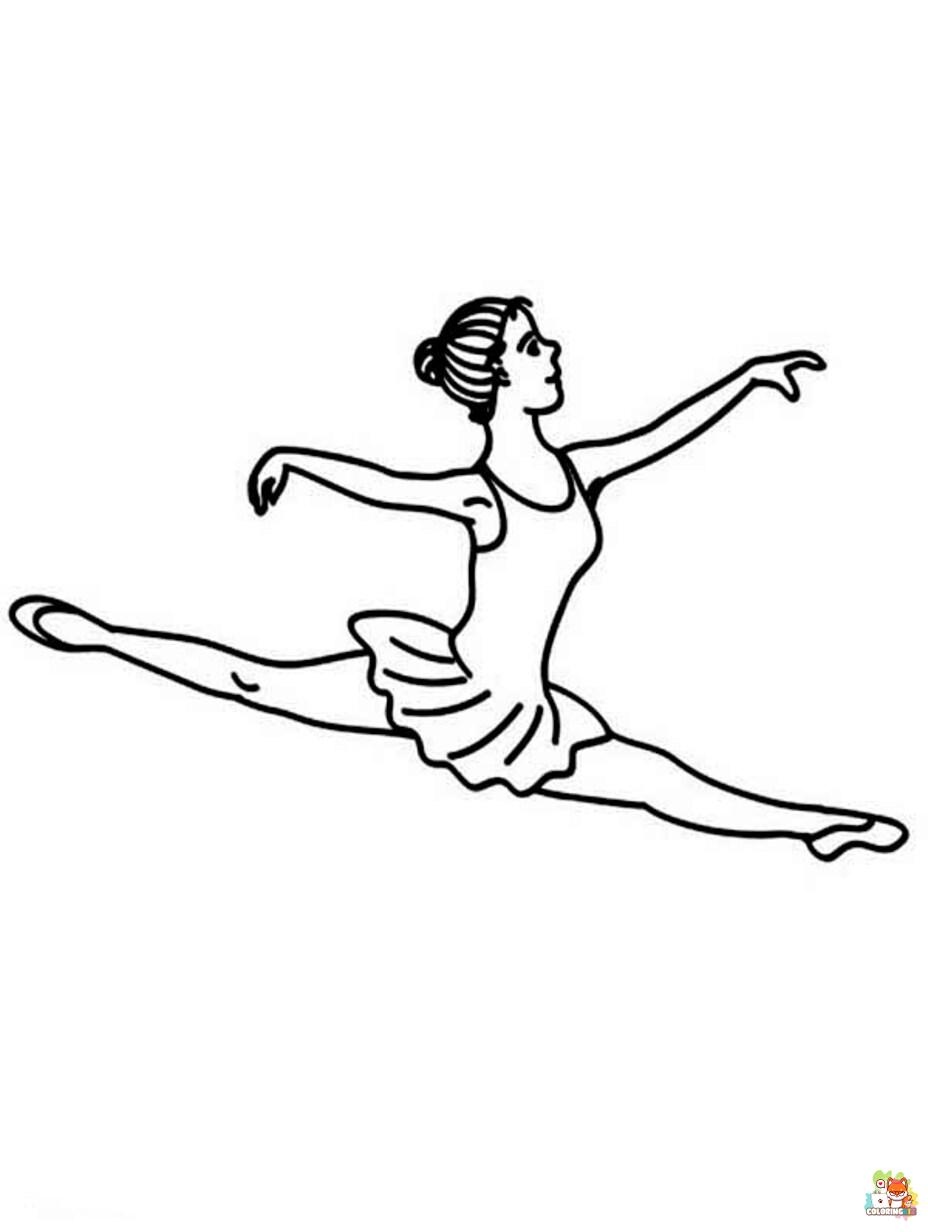 dance coloring pages 3