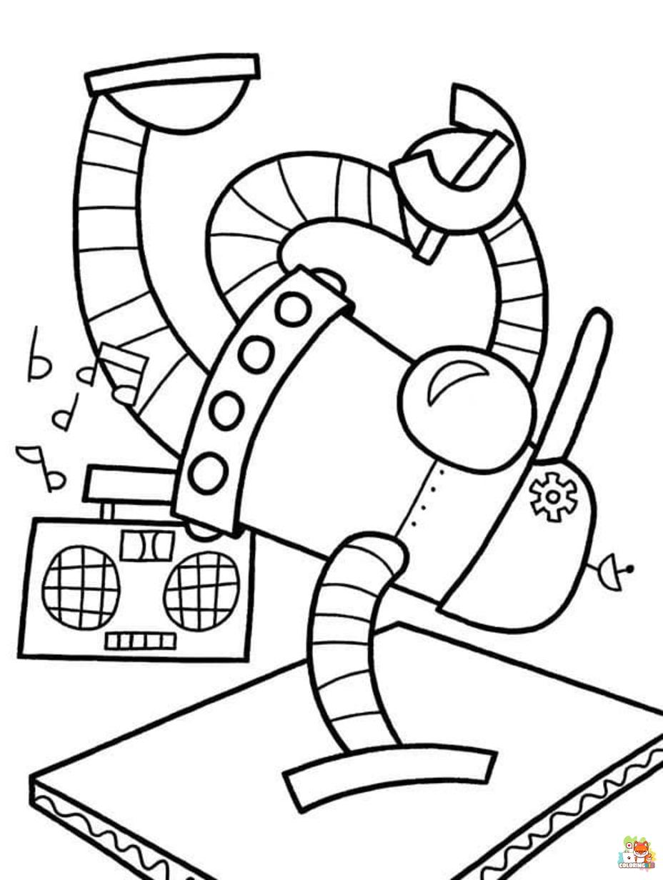 dance coloring pages to print
