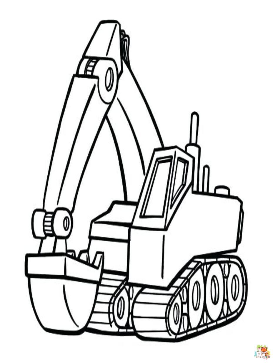 digger coloring pages 1
