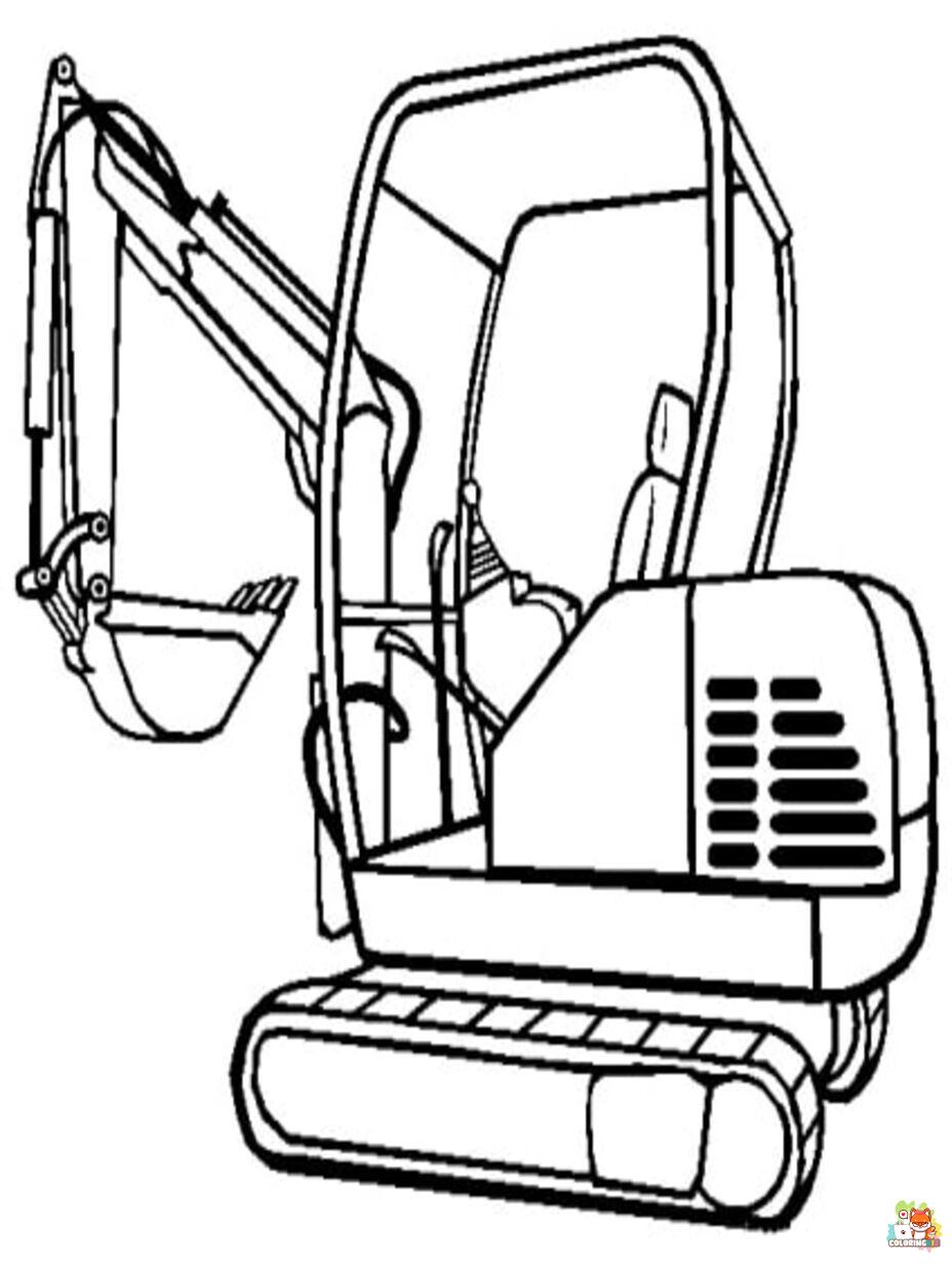 digger coloring pages 4