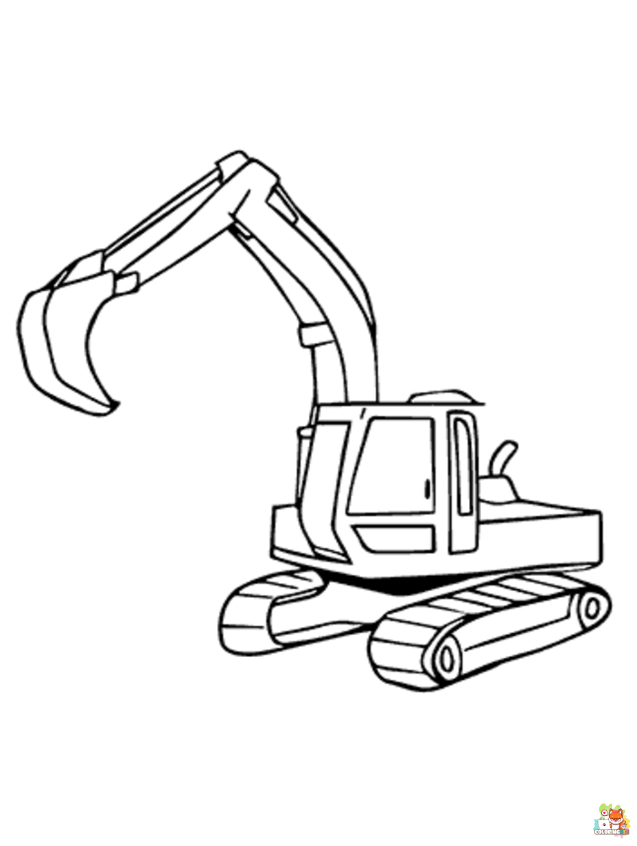 digger coloring pages 6