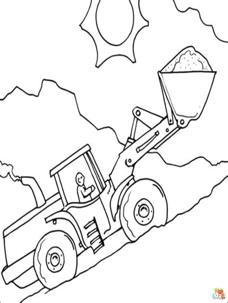 digger coloring pages 7
