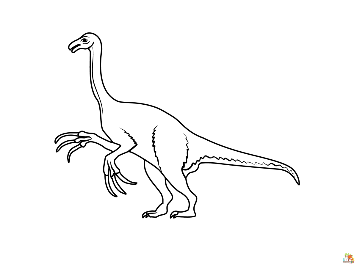 dilophosaurus coloring pages printable 1