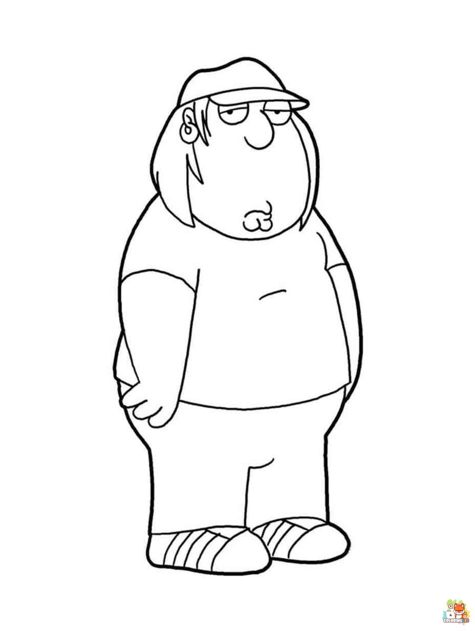 family guy coloring pages printable free