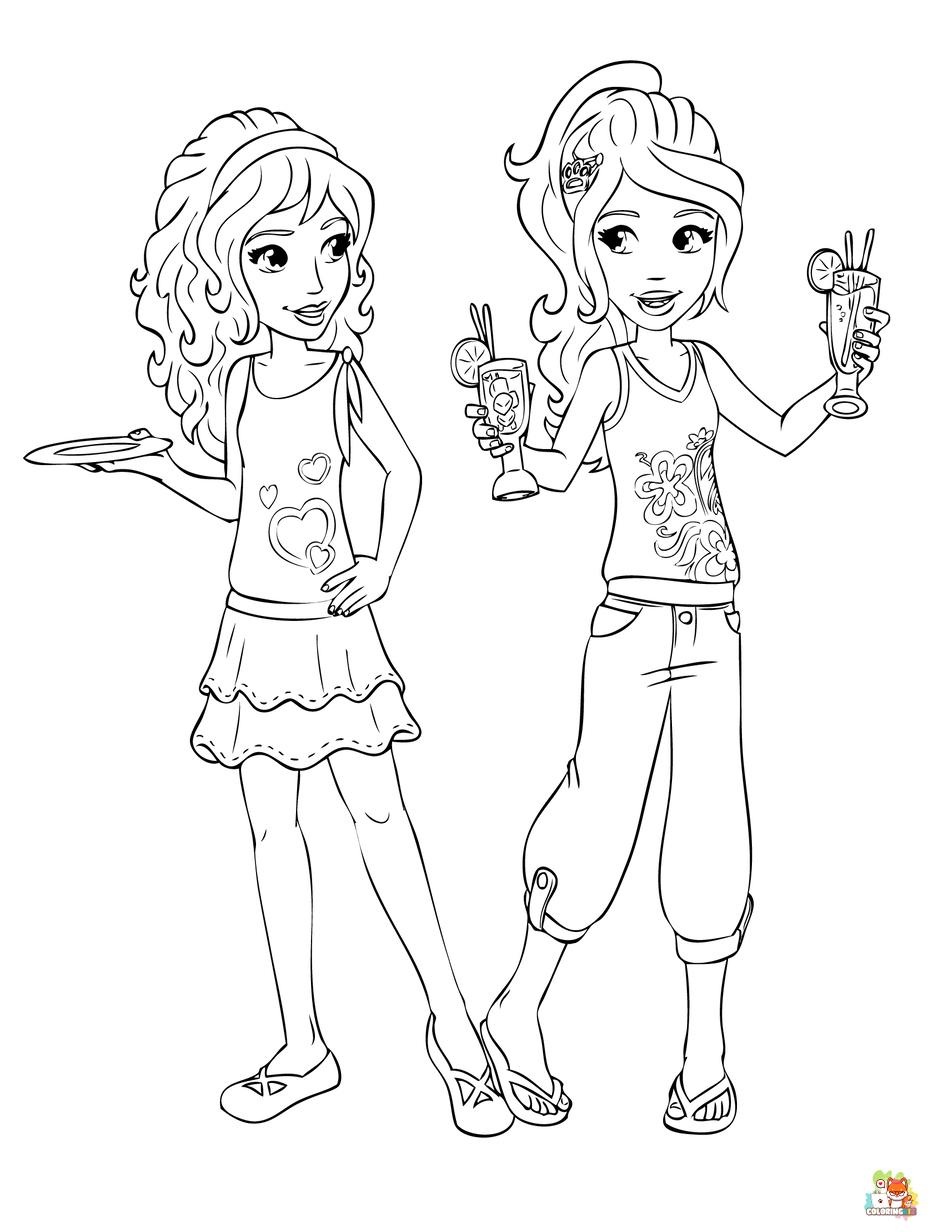 friends coloring pages printable free 1