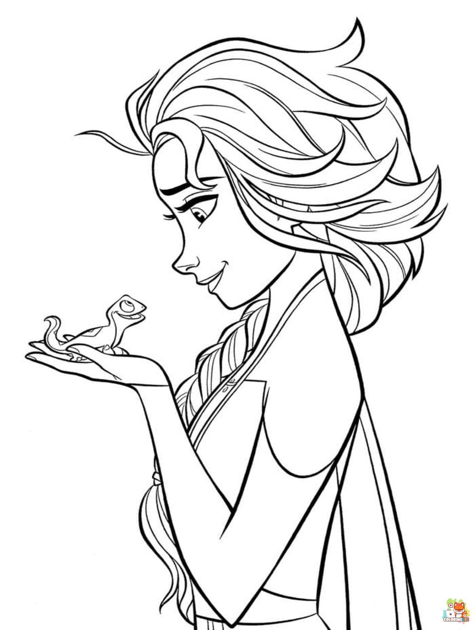 frozen 2 coloring pages printable free