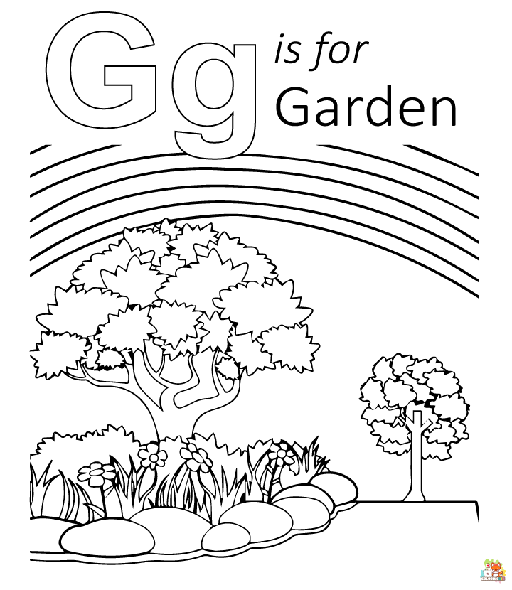 garden coloring pages 3