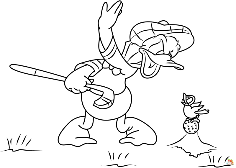 golf coloring pages 2