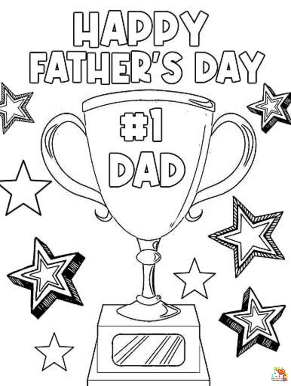 happy fathers day coloring pages 1