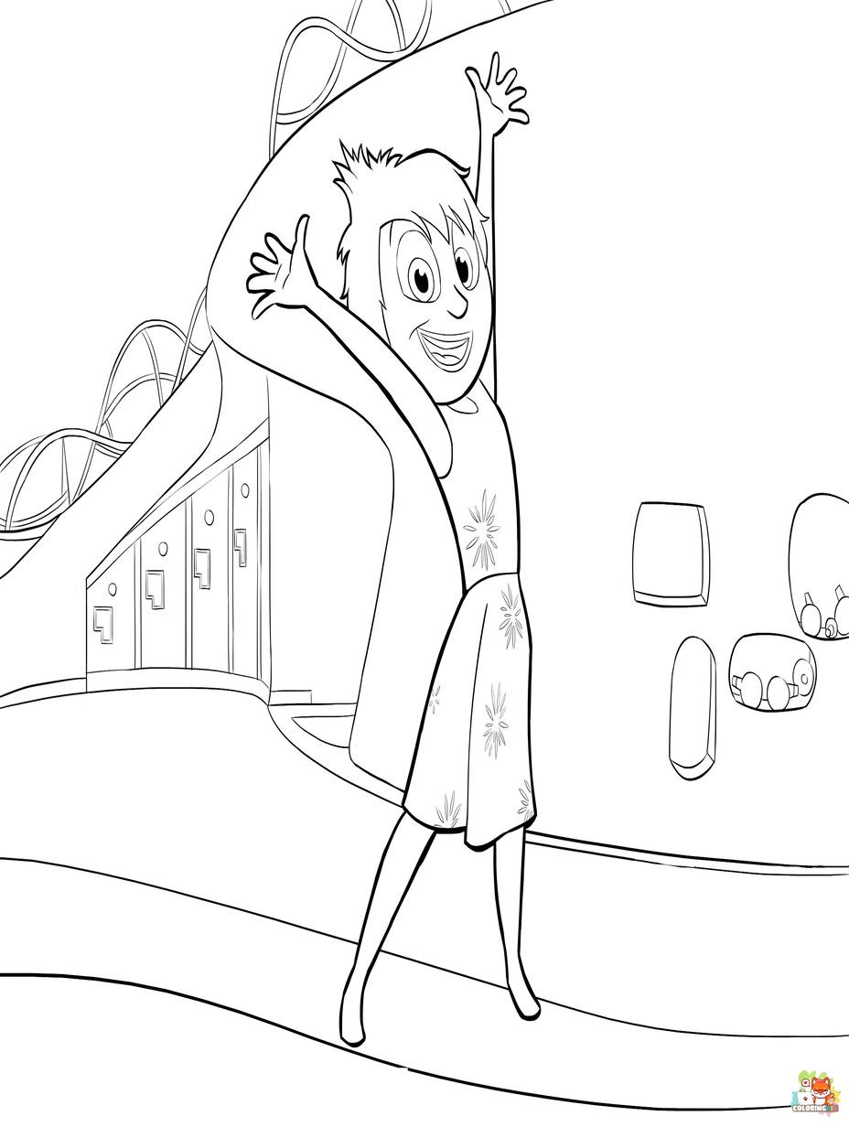 inside out coloring pages free