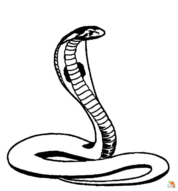 king cobra coloring pages to print